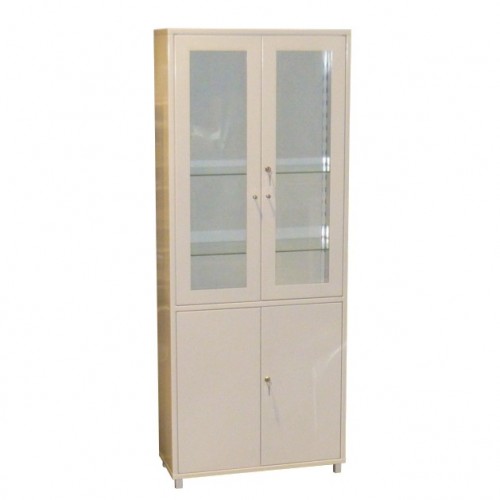 Шкаф металлический 2-створчатый 4-дверный ШМ 2-2 А1