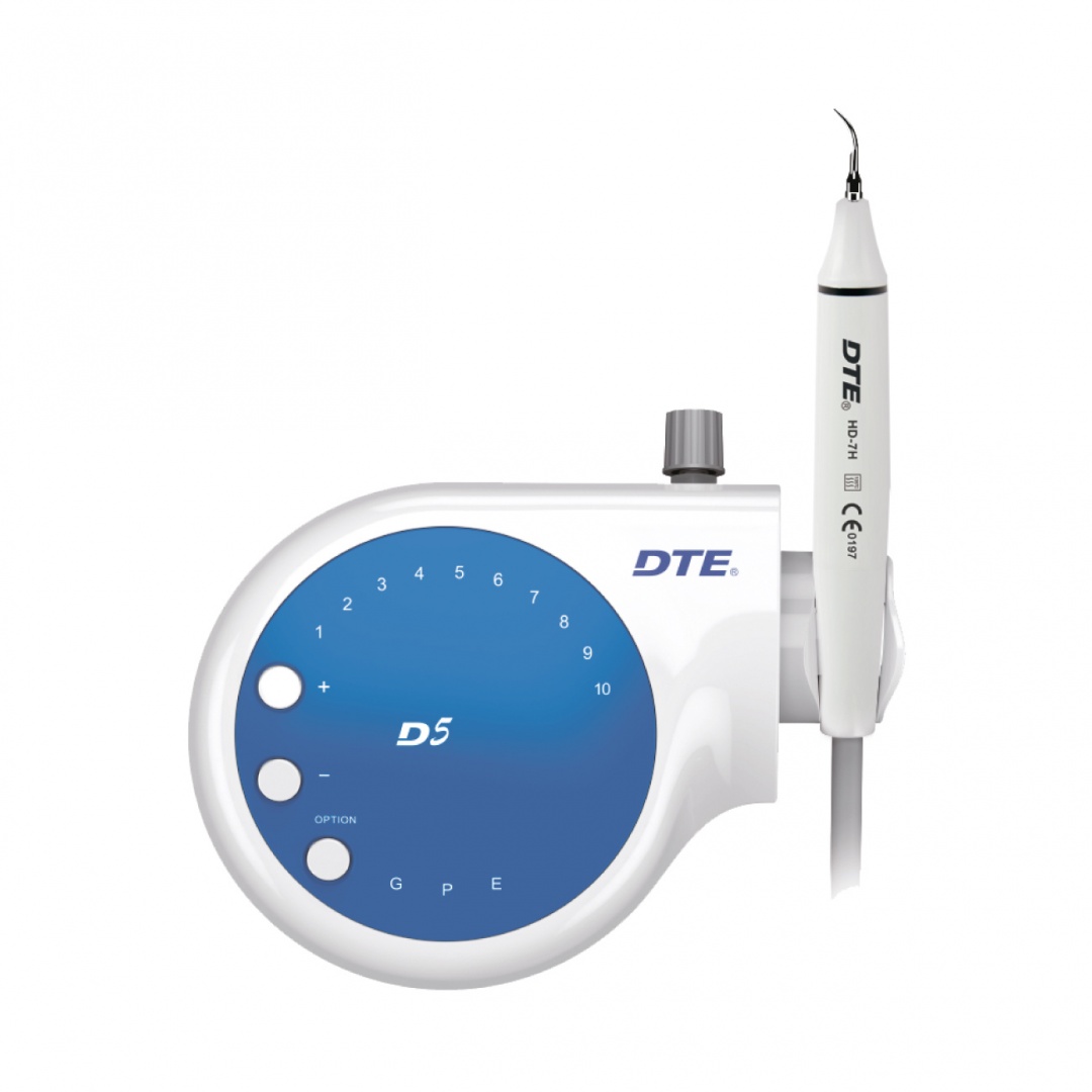 Скалер ультразвуковой DTE-D5, 6 насадок в комплекте (ED1T, GD1Tx2, GD2T, GD4T, PD1T)