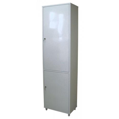 Шкаф металлический 1-створчатый 2-дверный ШМ 1-2М А2