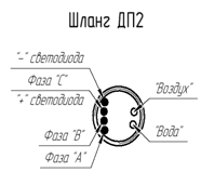 Шланг для подключения ДП-2 (круглый)