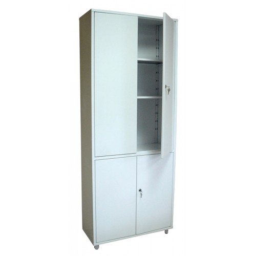 Шкаф металлический 2-створчатый 4-дверный ШМ 2-2М А2