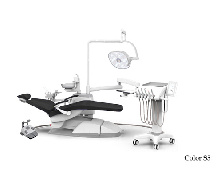 SILVERFOX 8000C-CMS0 Implant – Стоматологическая установка с подкатным блоком врача и с мягкой обивкой