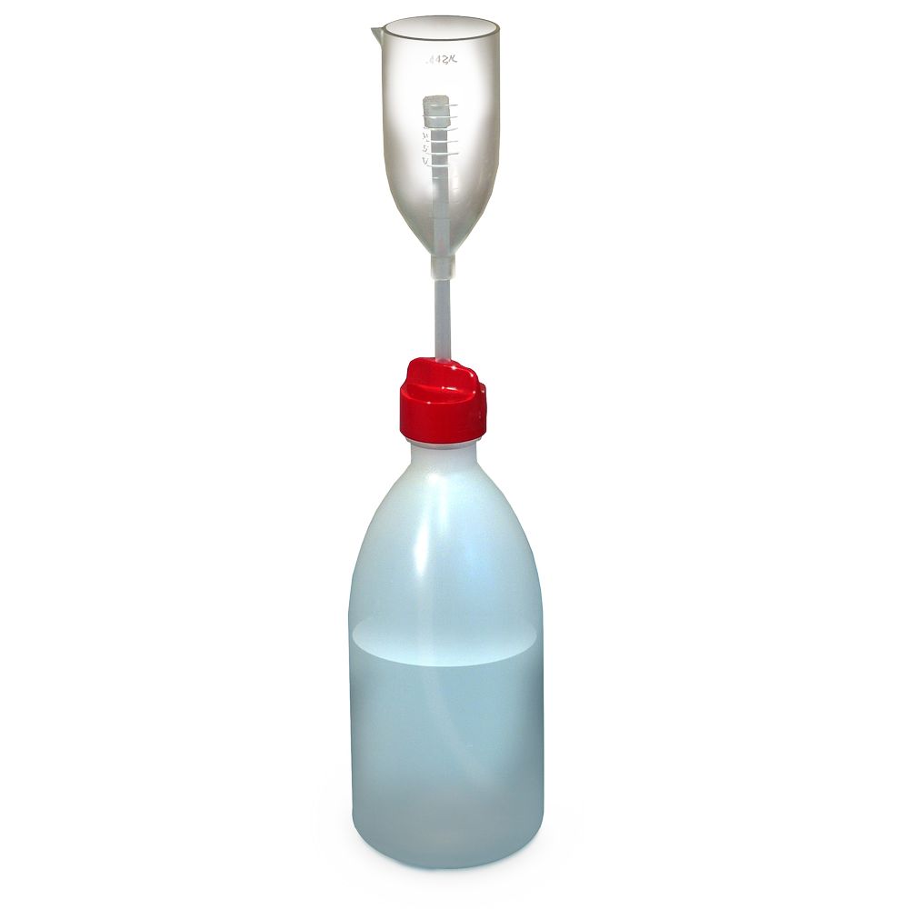 Гипсовая форма для литья - бутылка