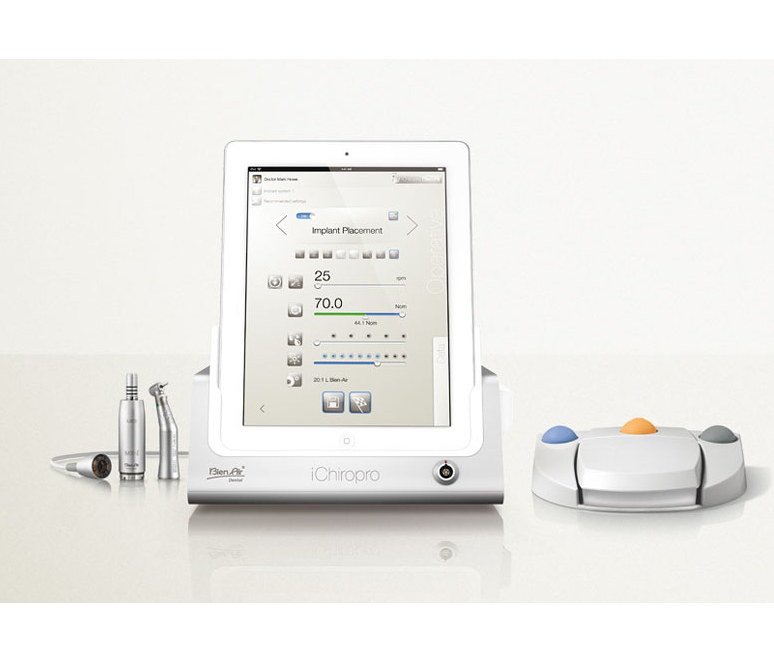 Система iChiropro для имплантологии с iPad + СА 20:1 L M-S KM